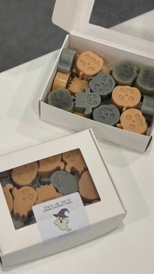 Wax Melt Trick or Treat - Caramelo, Baunilha & Framboesa