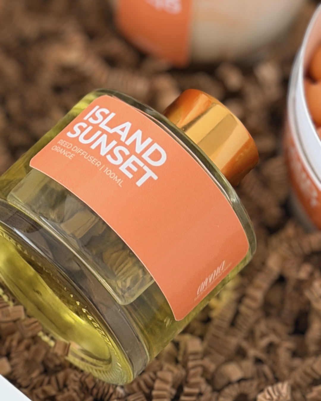 Reed Diffuser · Island Sunset