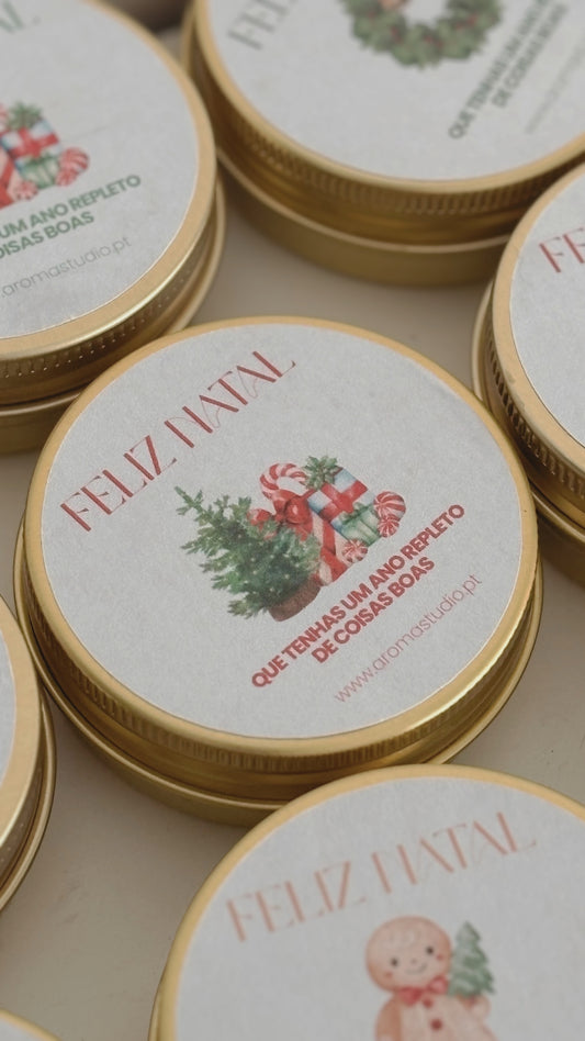 Mini Christmas Candle - The Little Gift