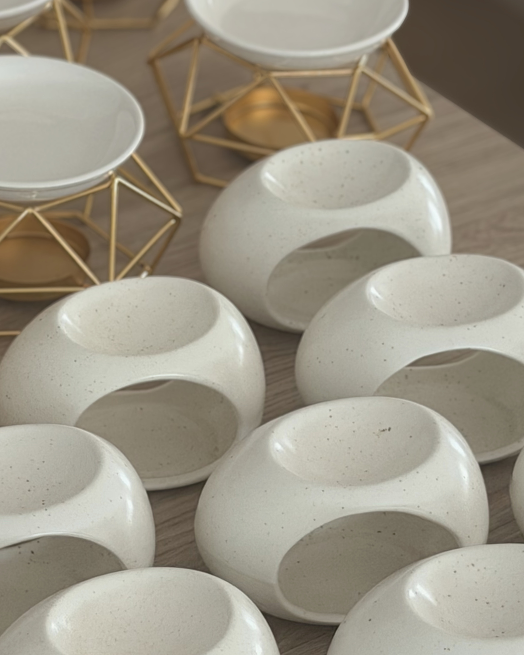 Wax Burner · Grain White